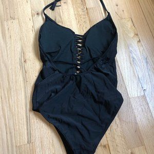 One piece bathing suit